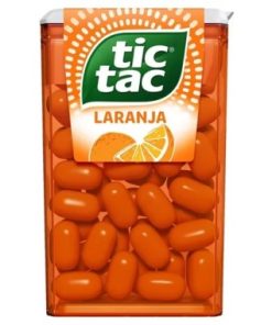 BALA TIC TAC LARANJA 16GR