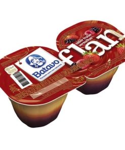 FLAN BATAVO FRUTAS VERMELHAS 200GR
