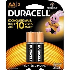 PILHA DURACELL AA2  2UN