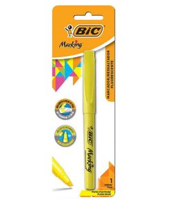 MARCA TEXTO BIC AMARELO UN