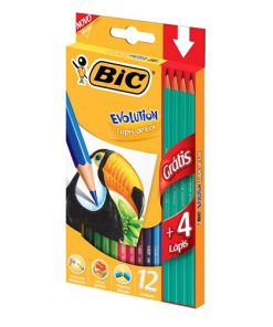 LAPIS DE COR BIC EVOL GRATIS 4LAPIS