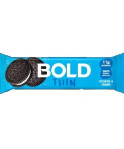 BARRA PROT BOLD THIN COOKIES CREAM 40GR