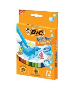 CANETINHA BIC ULTRA LAVAVEL 12 CORES