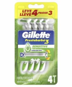 APARELHO GILLETTE PREST 3 SENSECARE L4P3