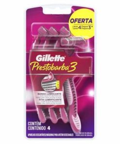 APARELHO GILLETTE PREST 3 DEPIL FEM L4P3