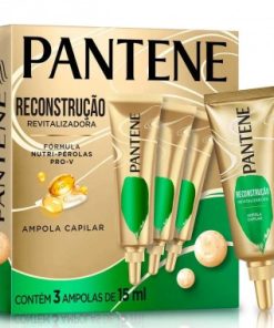 AMPOLA PANTENE 15ML C/3 GOLD REST UN