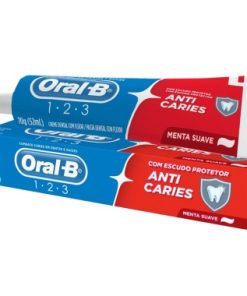 CREME DENTAL ORAL B 1.2.3 70GR