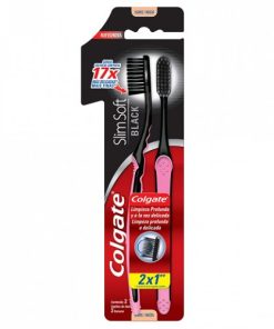 ESCOVA DENTAL COLGATE SLIM SOFT BLACK C2
