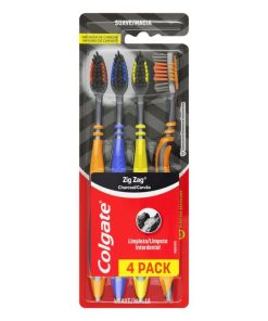 ESCOVA DENTAL COLGATE ZIG ZAG CARVAO C4
