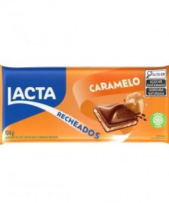 CHOCOLATE LACTA AO LEITE CARAMELO 104GR