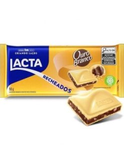 CHOCOLATE LACTA OURO BRANCO 98GR