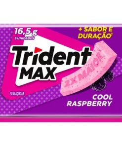 CHICLE TRIDENT RASPBERRY ZERO ACUCA16,5G