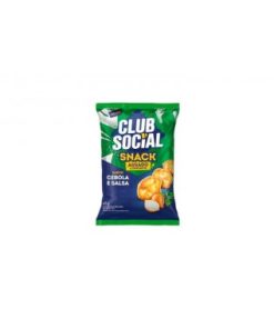 SALG CLUB SOCIAL SNACK CEBOLA SALSA 68G