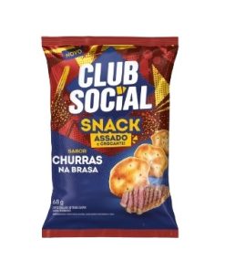 SALG CLUB SOCIAL SNACK CHURRAS BRASA 68G