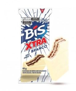 CHOCOLATE WAFER LACTA BIS XTRA BRANCO45G