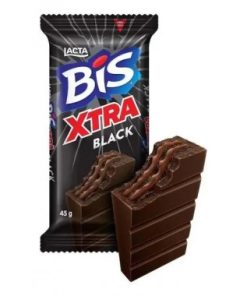 CHOCOLATE WAFER LACTA BIS BLACK XTRA 45G