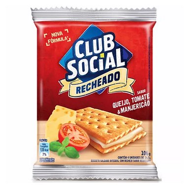 BISCOITO CLUB SOCIAL RECH QJ TOM MAN106G