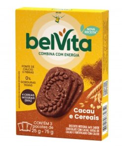 BISCOITO BELVITA CACAU CEREAIS 75GR