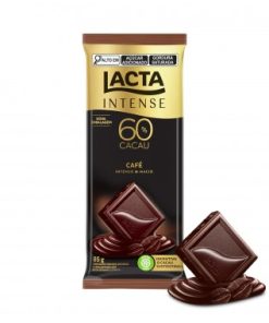 CHOCOLATE LACTA INTENSE 60 CAFE 85GR
