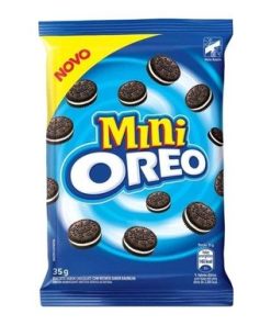 BISCOITO OREO MINI CHOCOLATE BAUNILHA35G