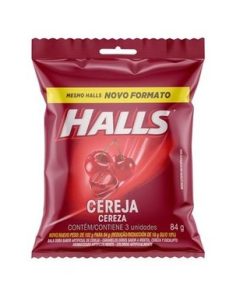 DROPS HALLS CEREJA SM 84G