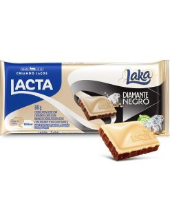 CHOCOLATE LACTA DIAMANTE NEGRO LAKA 80GR