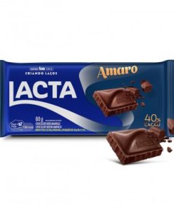 CHOCOLATE LACTA AMARO 80GR