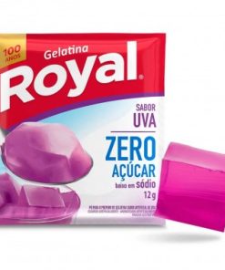 GELATINA ROYAL ZERO ACUCAR UVA 12GR