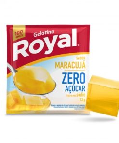 GELATINA ROYAL ZERO ACUCAR MARACUJA 12GR