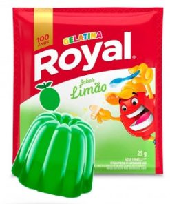 GELATINA ROYAL LIMAO 25GR