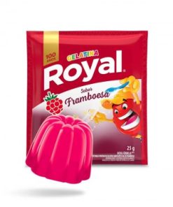 GELATINA ROYAL FRAMBOESA 25GR