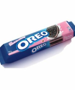 BISCOITO OREO MILK SHAKE MORANGO 90GR
