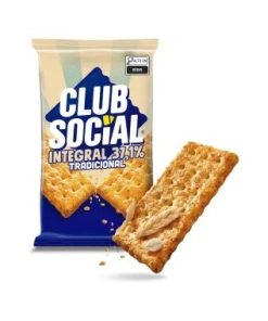 BISCOITO CLUB SOCIAL INTEGRAL 144GR