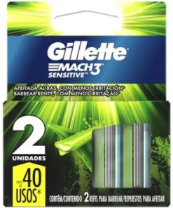 CARGA GILLETTE MACH 3 SENSETIVE C/2UN