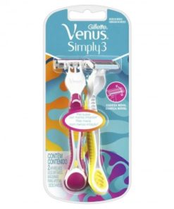 APARELHO GILLETTE VENUS SIMPLY C/2UN