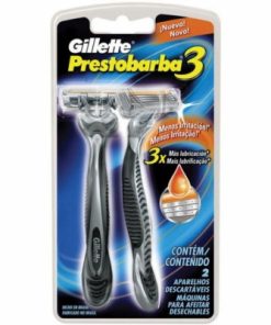 APARELHO GILLETTE PREST 3 LAM 2UN