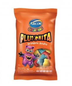 BALA ARCOR GELATINA PLUTON URSINHOS 70GR