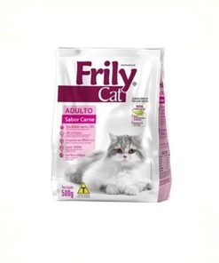 RACAO FRILY CAT CARNE 500GR