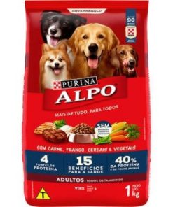 RACAO ALPO REC CASEIRA ADULTO CARNE 1KG