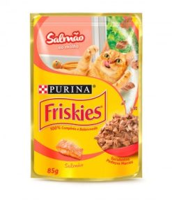 RACAO FRISKIES SALMAO SHT 85GR
