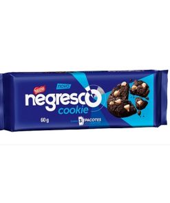 BISCOITO NEGRESCO COOKIE CH/GOT/BAUN 60G