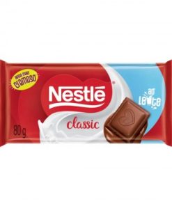 CHOCOLATE NESTLE CLASSIC AO LEITE 80GR