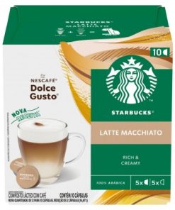 CAFE STARBUCKS LATTE MOCCHIA CAPS 107,5G