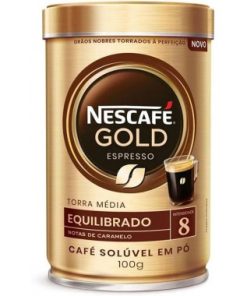CAFE NESCAFE GOLD ESPRESSO EQUIL LT 100G