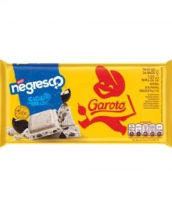 CHOCOLATE GAROTO BRANCO NEGRESCO 80GR