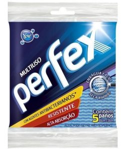 PANO MULTIUSO PERFEX AZUL 5UN