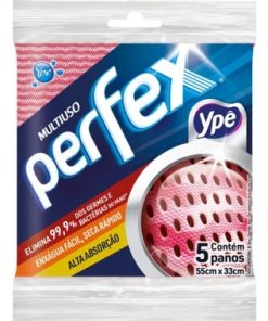 PANO MULTIUSO PERFEX ROSA 5UN