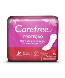 ABSORVENTE CAREFREE OR 15