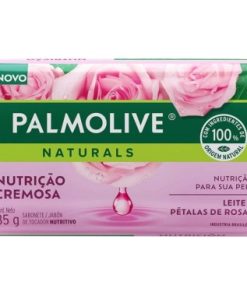 SABONETE PALMOLIVE SV LEITE PET ROSAS 85