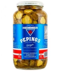 PEPINO HEMMER AGRIDOCE RODELAS VD 440GR